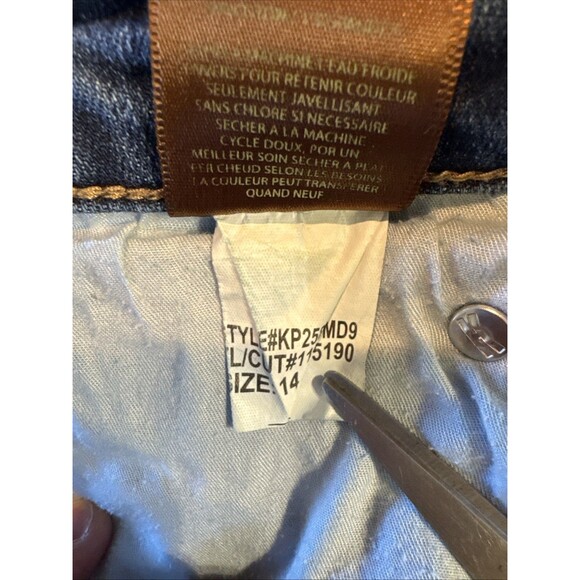 KUT from the Kloth Jeans Natalie women's High Rise Boot Cut size 14 - Picture 6 of 9